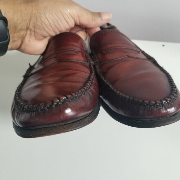 G.H. Bass Weejun's Women's Penny Office Career Cherry Loafers Sz 12C - Picture 8 of 15